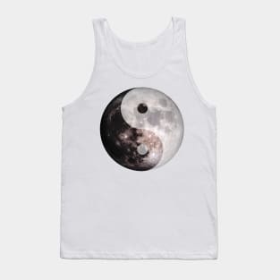 Yin Yang Moon Celestial Design Tank Top